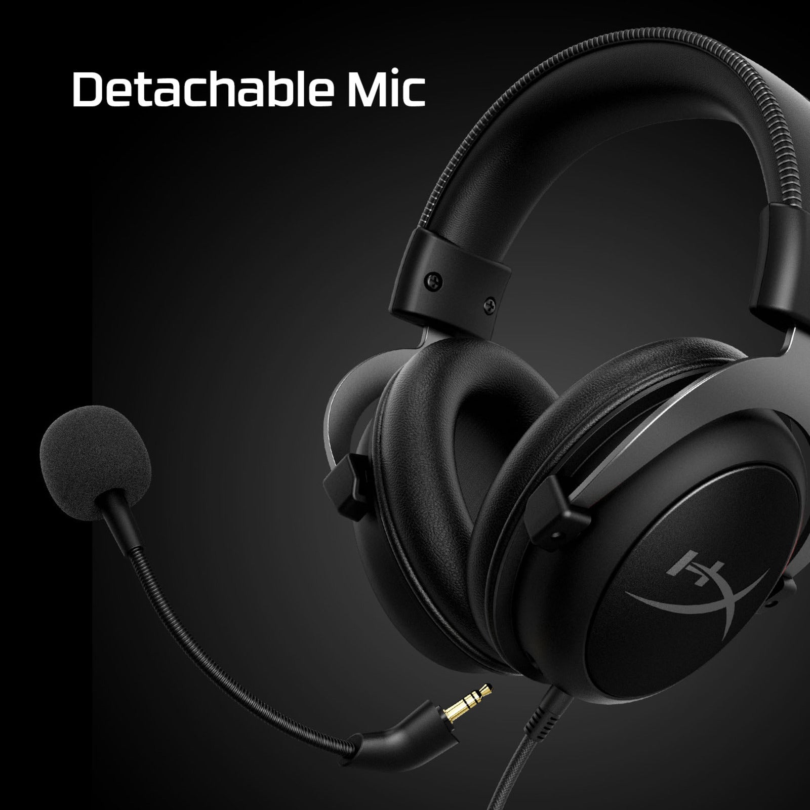 HyperX Cloud II - Gaming Headset (Black-Red) - 01