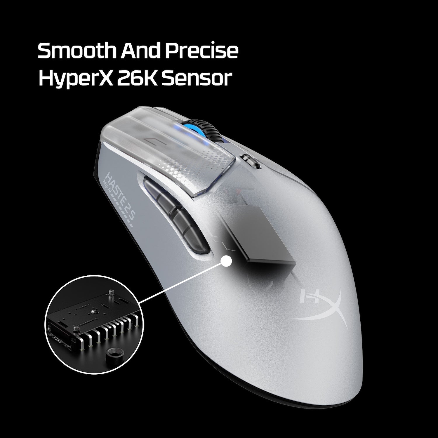 HyperX Pulsefire Haste 2 S Navy Wireless Gaming Mouse - 06