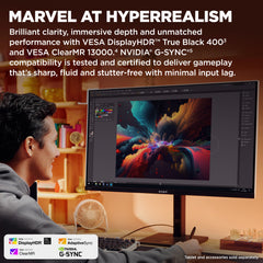 OMEN Transcend 31.5 inch UHD 240Hz OLED Gaming Monitor  - OMEN Transcend 32