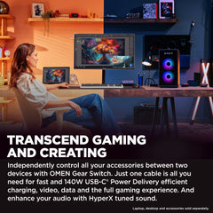 OMEN Transcend 31.5 inch UHD 240Hz OLED Gaming Monitor  - OMEN Transcend 32