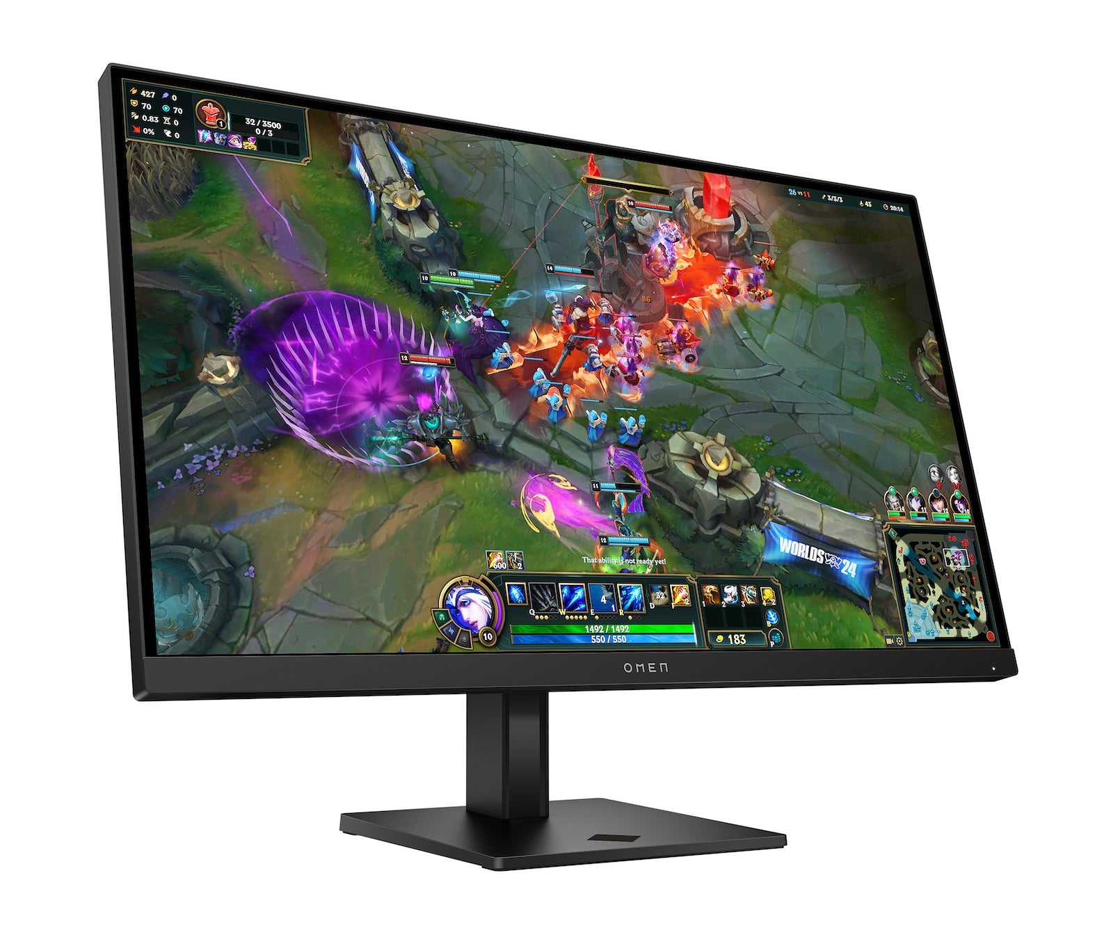 OMEN 27 inch QHD 280Hz Gaming Monitor - OMEN 27qs G2 - 15