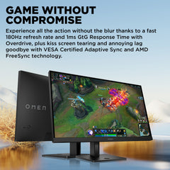 OMEN 27 inch QHD 180Hz Gaming Monitor - OMEN 27q G2 - 02