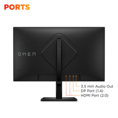 OMEN 27 inch QHD 180Hz Gaming Monitor - OMEN 27q G2 - 12