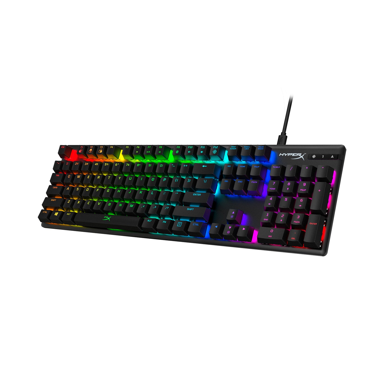 HyperX Alloy Origins - Mechanical Gaming Keyboard - HX Aqua (US Layout) - 03