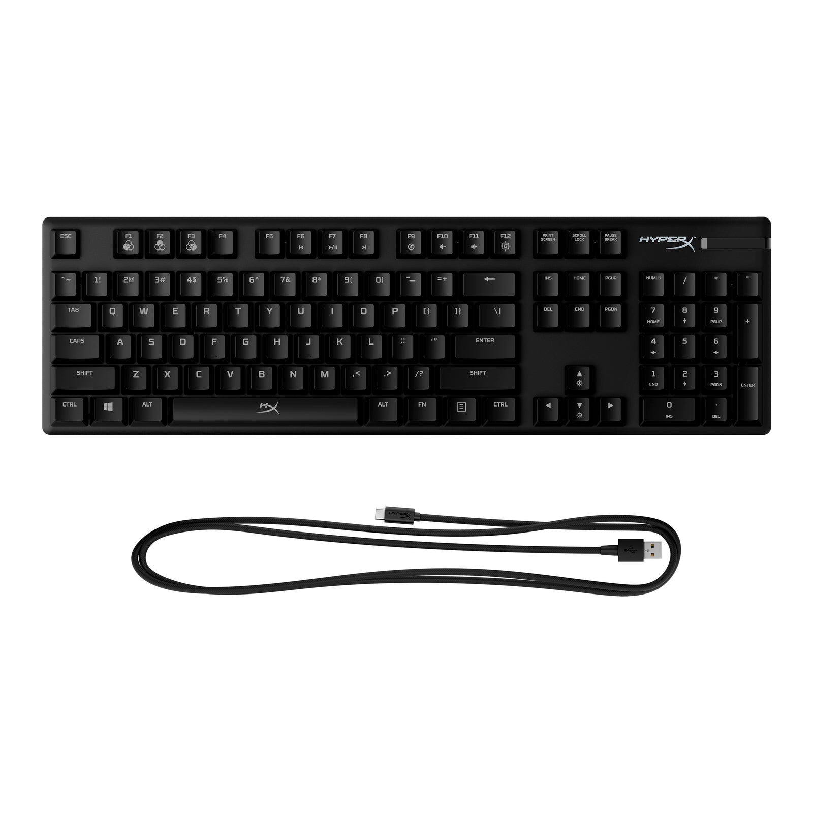 HyperX Alloy Origins - Mechanical Gaming Keyboard - HX Aqua (US Layout) - 01