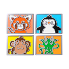 HyperX Badge Pack - Cute Magnetic Badges - 01