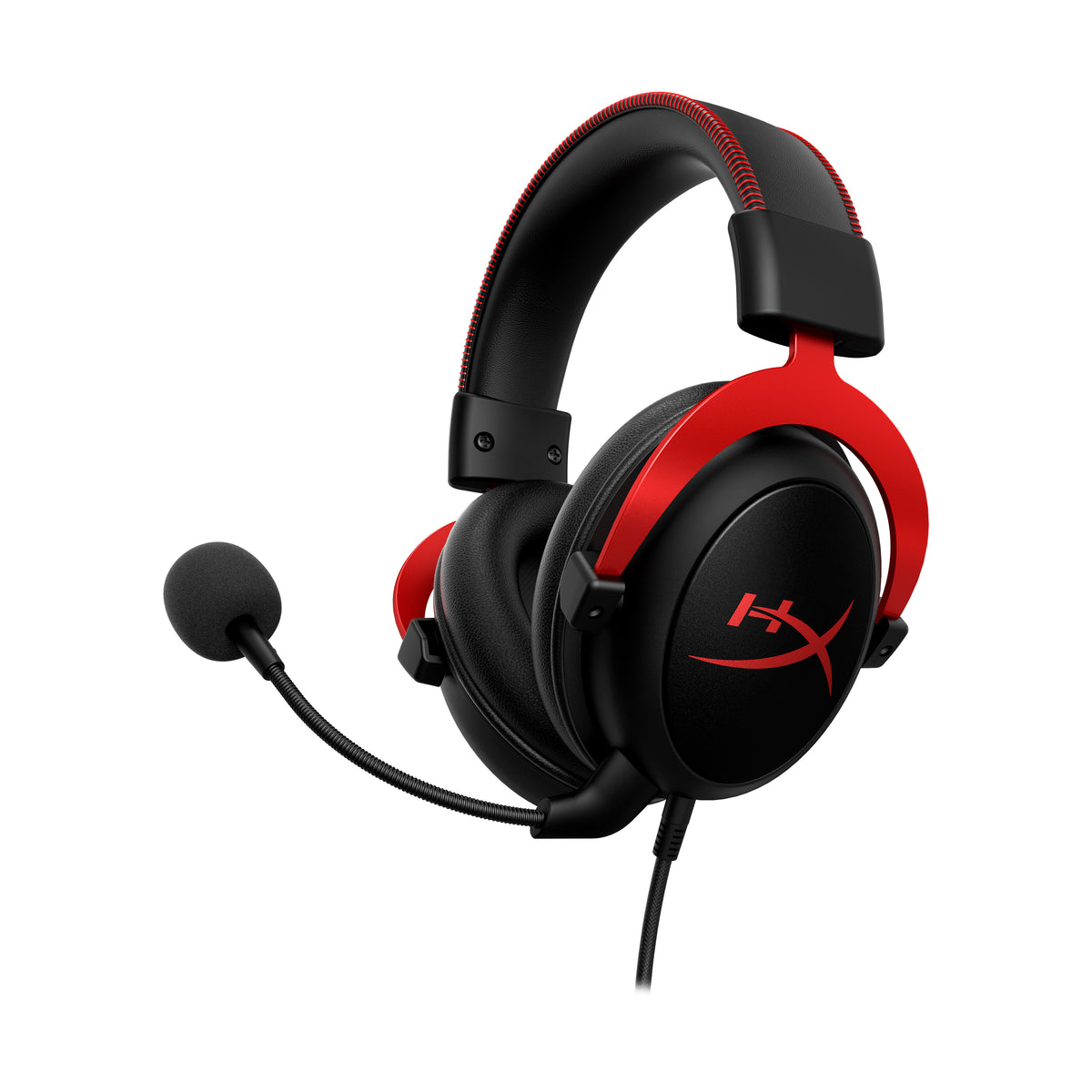 HyperX Cloud II - Gaming Headset (Black-Red) - 01