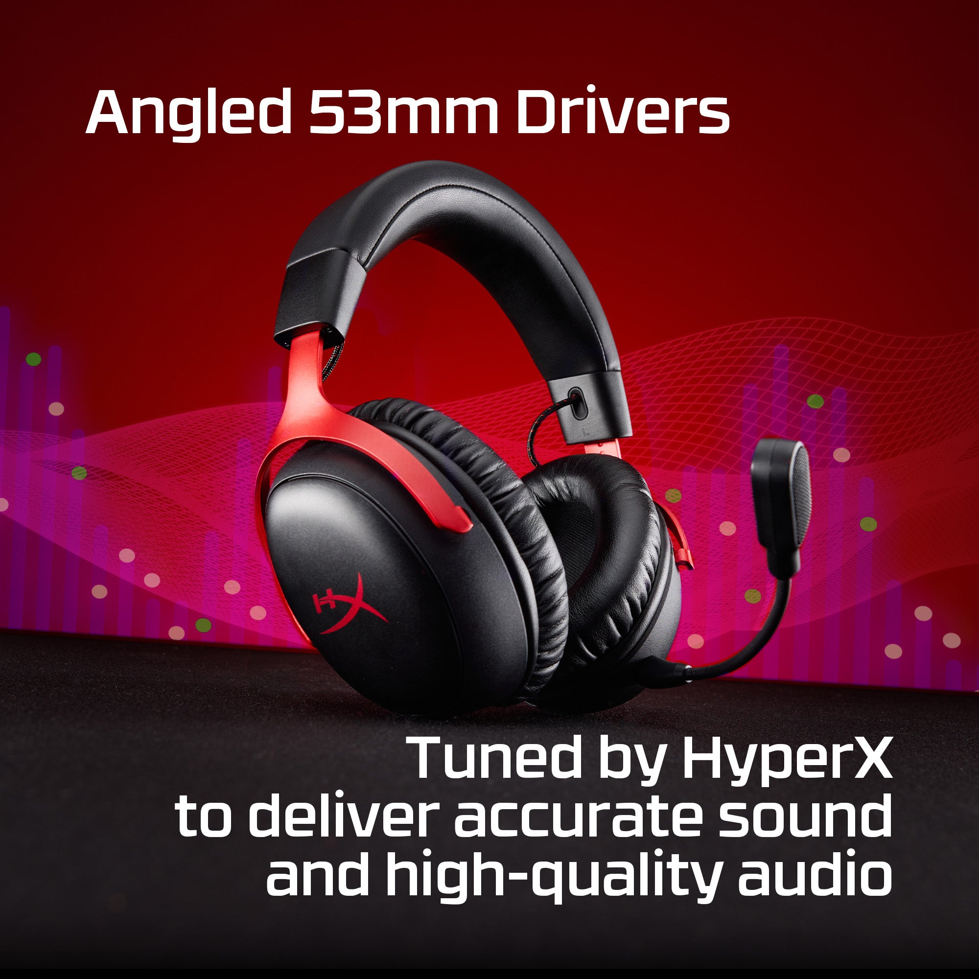 HyperX Cloud III S Wireless - Gaming Headset (Black) - 04
