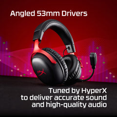 HyperX Cloud III S Wireless - Gaming Headset (Black) - 04