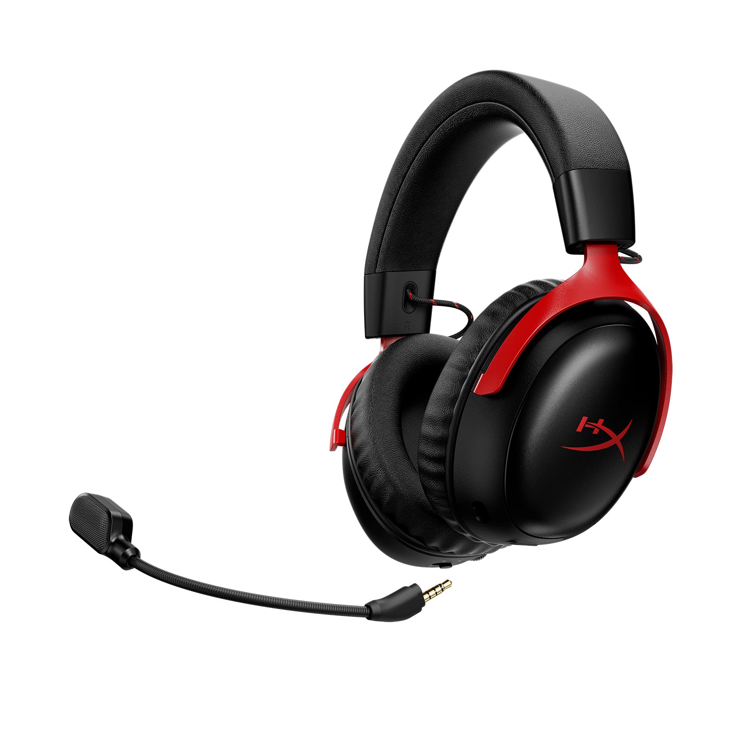 HyperX Cloud III S Wireless - Gaming Headset (Black-Red) - 04