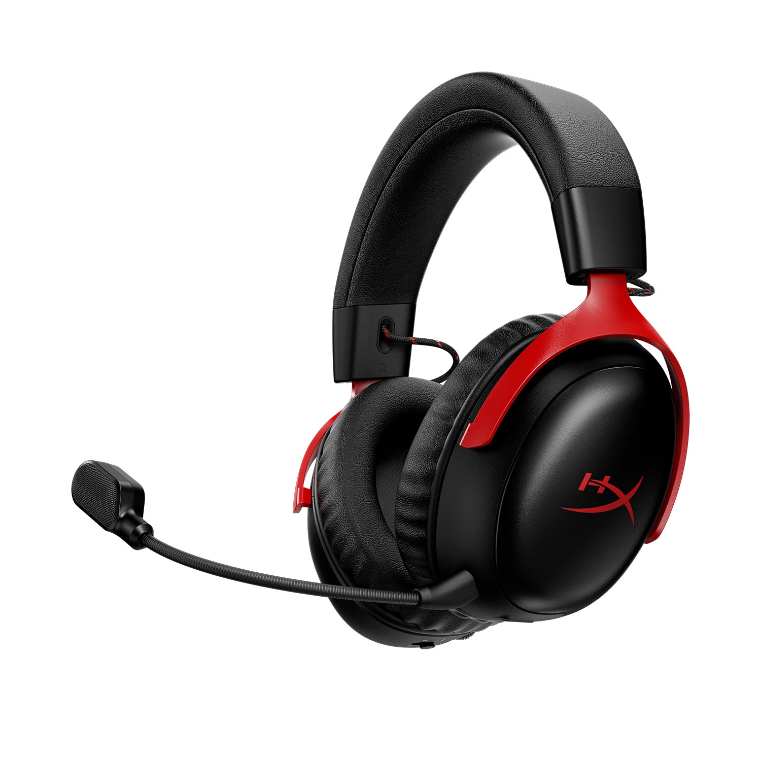 HyperX Cloud III S Wireless - Gaming Headset (Black-Red) - 01