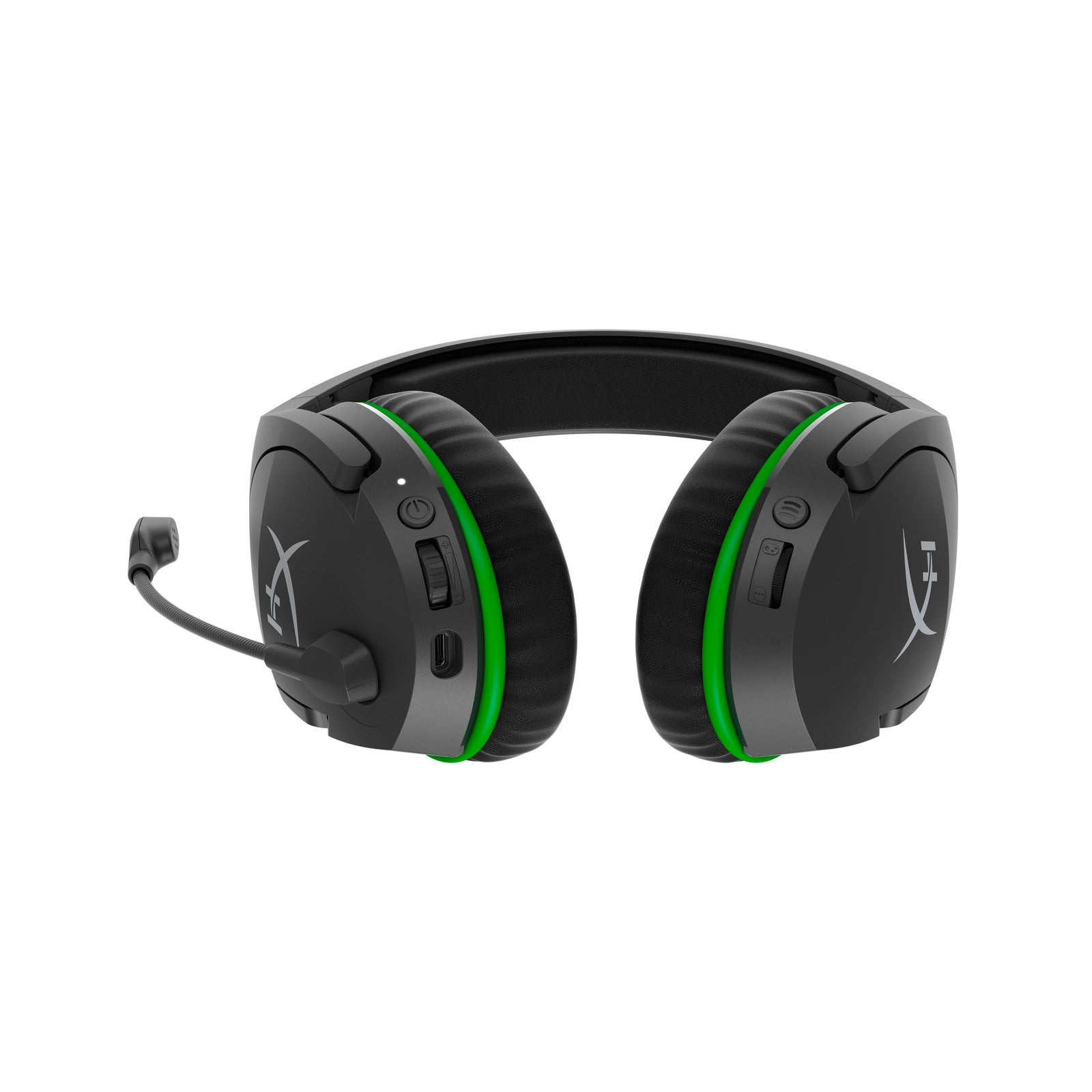 HyperX CloudX Stinger Core - Wireless Gaming Headset (Black-Green) - Xbox - 02