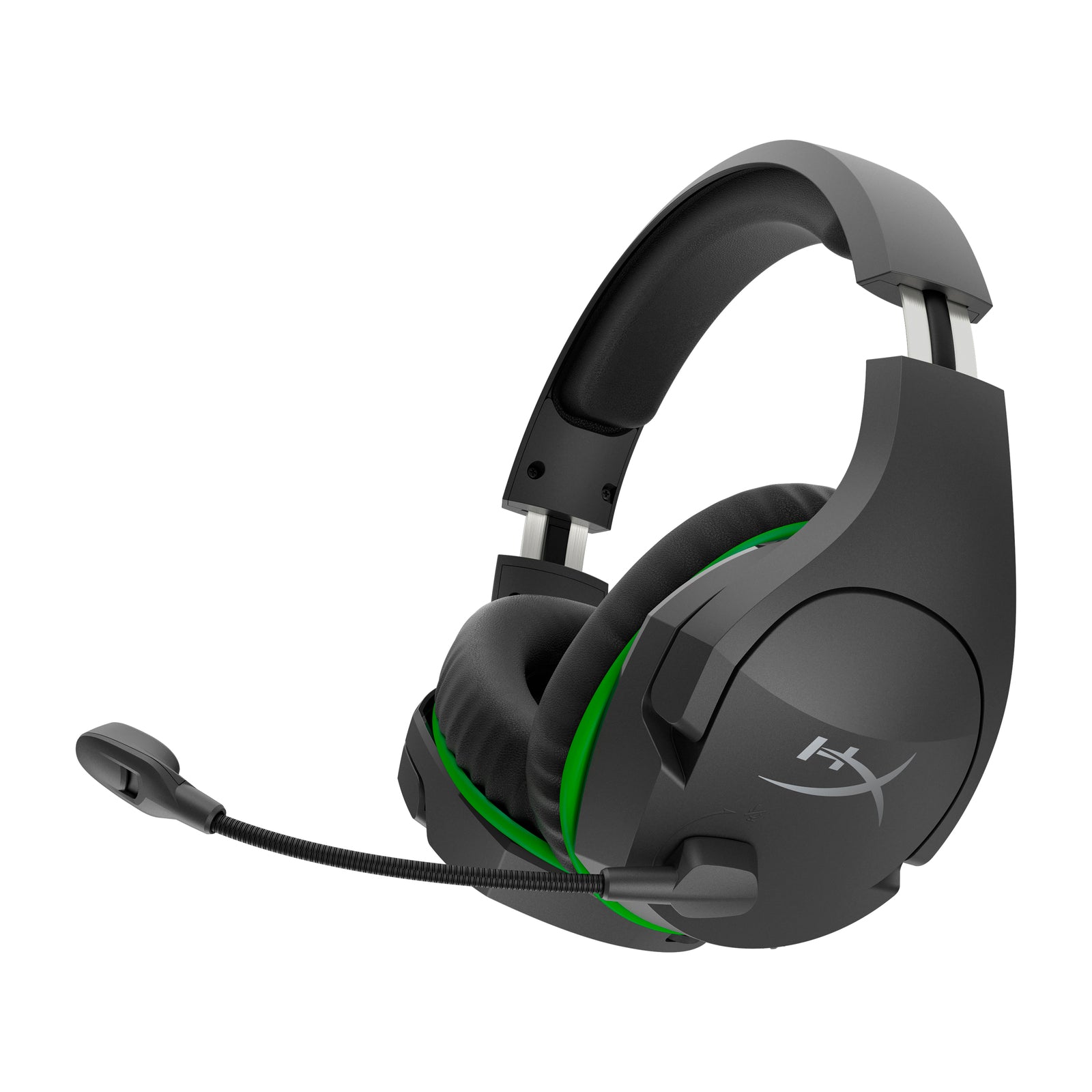 HyperX CloudX Stinger Core - Wireless Gaming Headset (Black-Green) - Xbox - 01