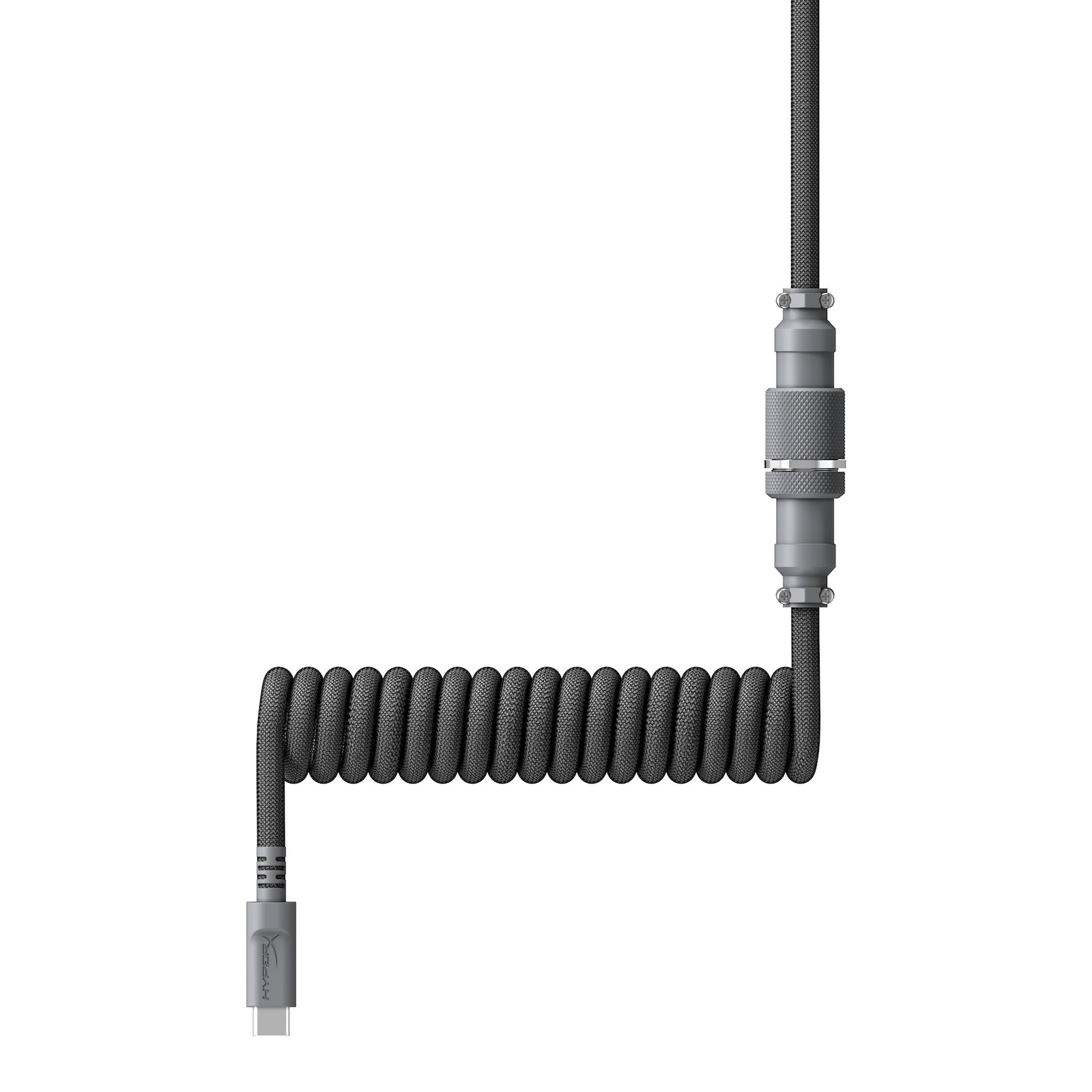 HyperX USB-C Coiled Cable Gray - 04