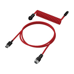 HyperX USB-C Coiled Cable Red-Black - 02