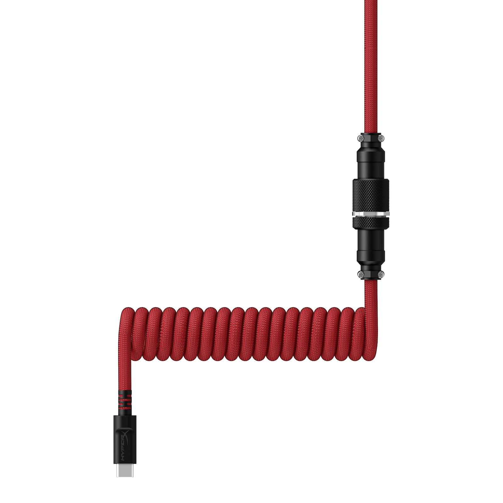 HyperX USB-C Coiled Cable Red-Black - 04