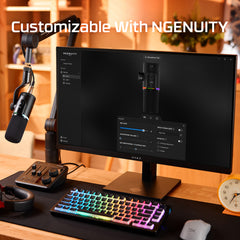 HyperX FlipCast - USB/XLR Dynamic Microphone (Black) - 09