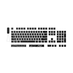 HyperX Pudding Keycaps 2 - Full Key Set - PBT - Black (US Layout) - 03