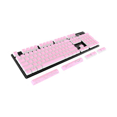 HyperX Pudding Keycaps 2 - Full Key Set - PBT - Pink (US Layout) - 01