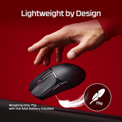 HyperX Pulsefire Fuse Wireless Gaming Mouse (Black) - 03