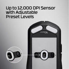 HyperX Pulsefire Fuse Wireless Gaming Mouse (Black) - 01