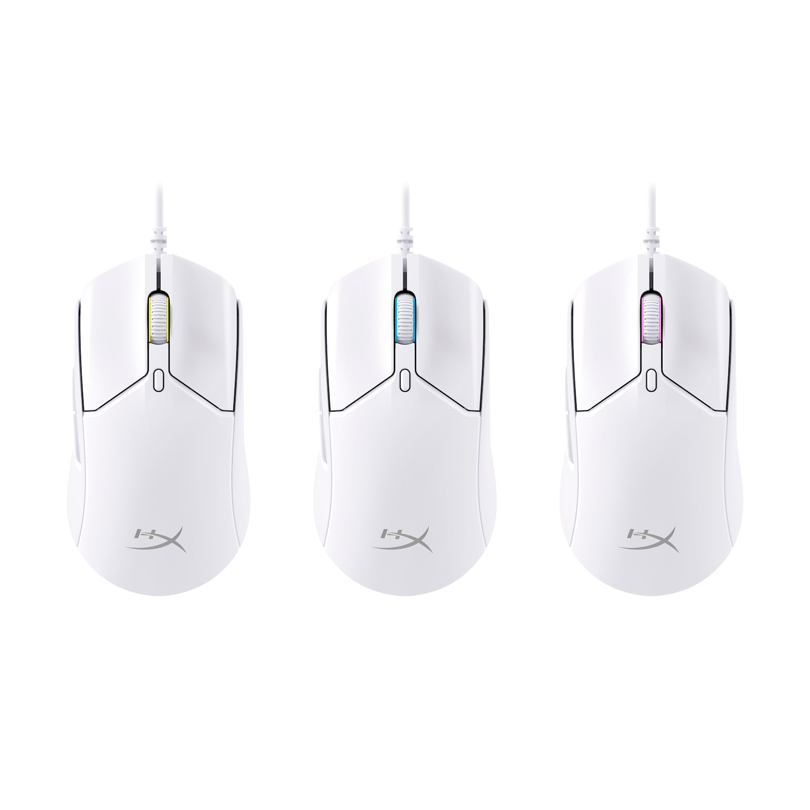 HyperX Pulsefire Haste 2 - Gaming Mouse (White) - 07