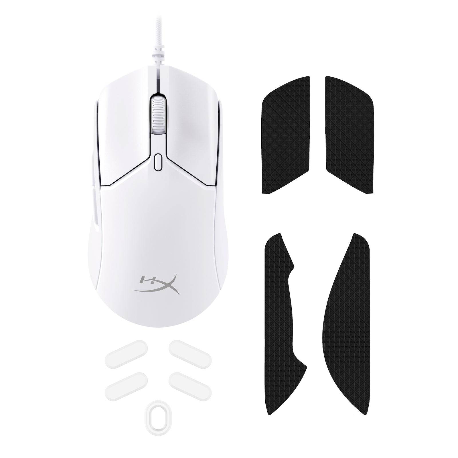 HyperX Pulsefire Haste 2 - Gaming Mouse (White) - 08