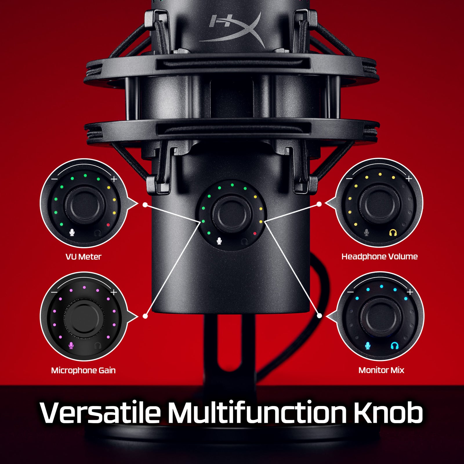 HyperX QuadCast 2 S - USB Microphone (Black) - 04