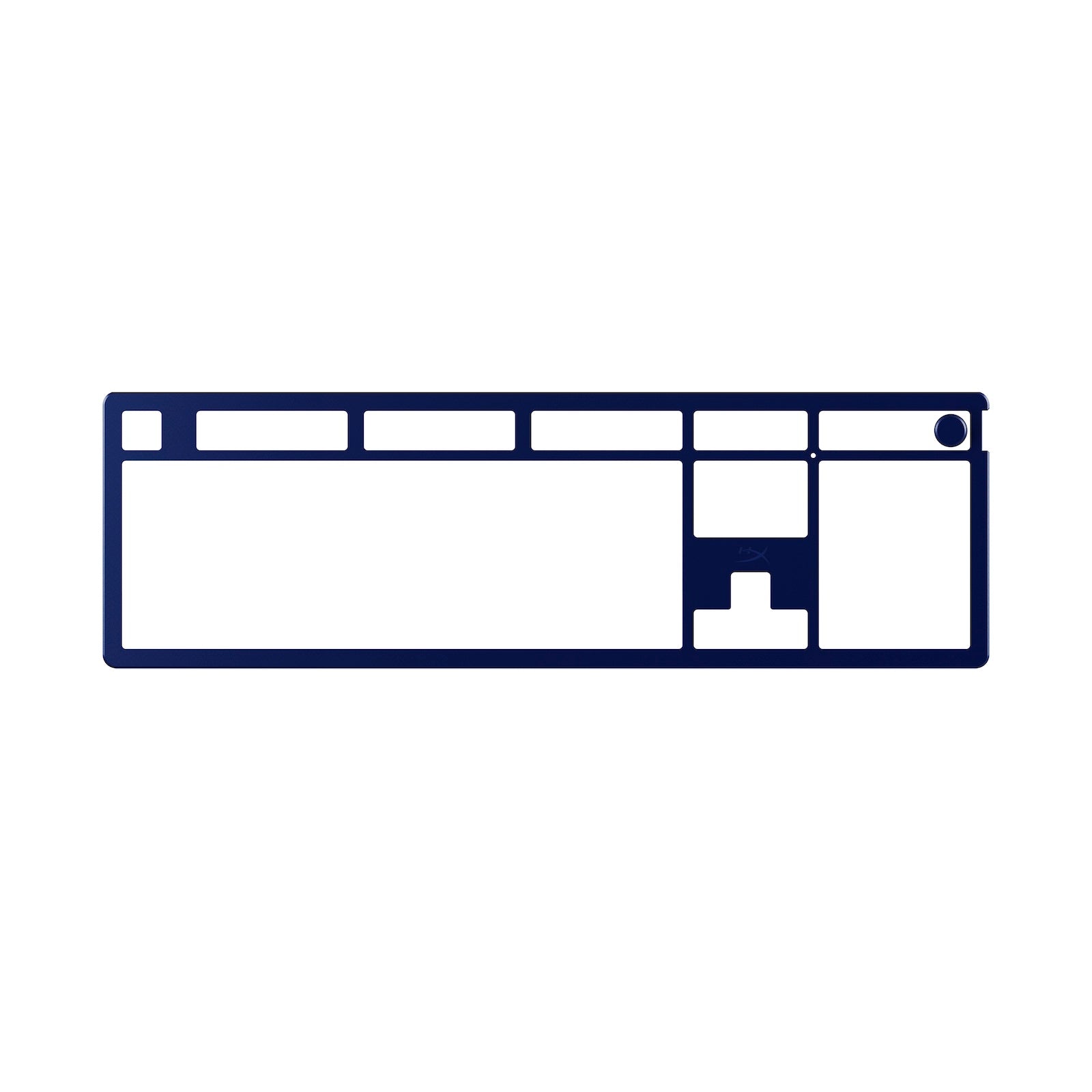 HyperX Alloy Rise Top Plate - Navy Blue - 01