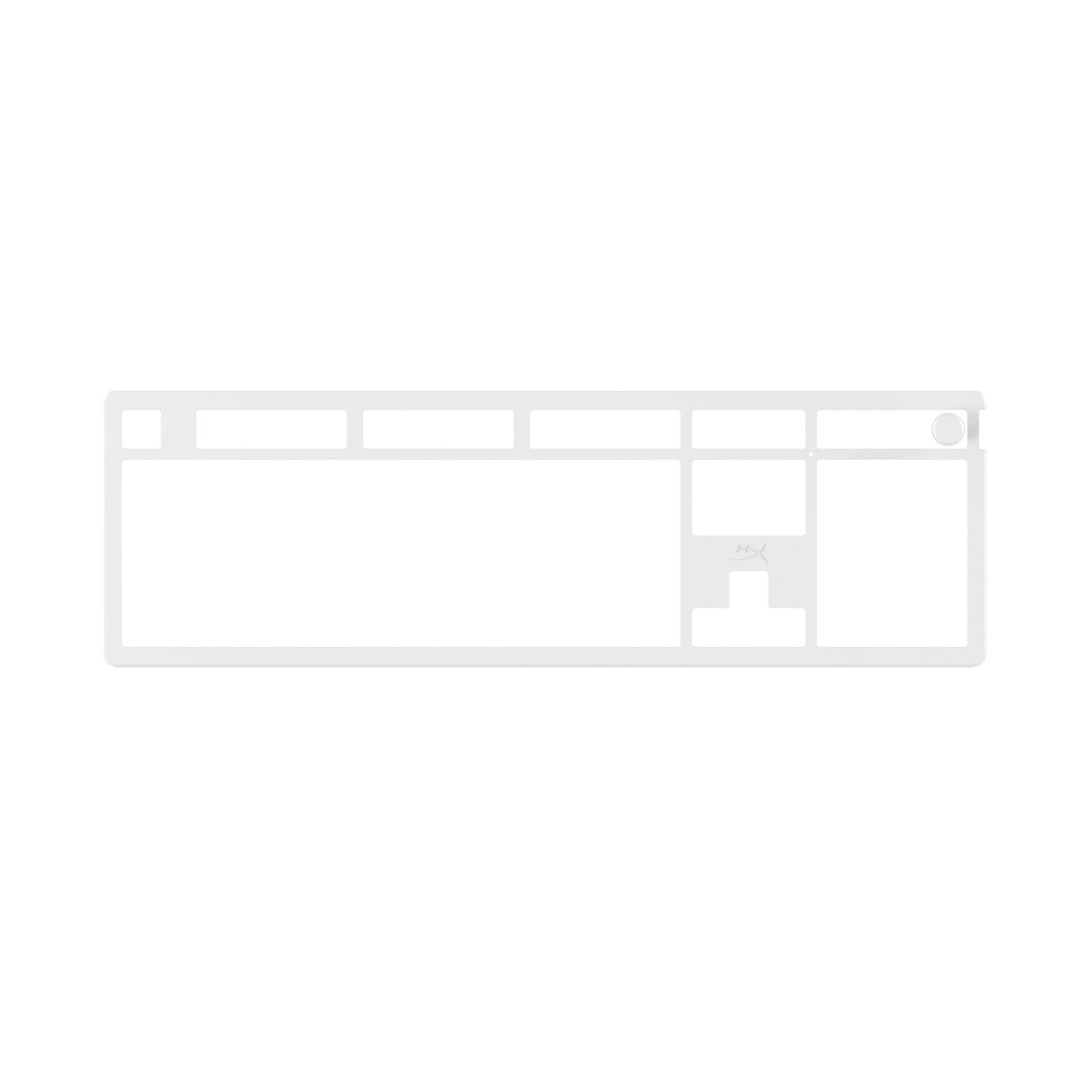 HyperX Alloy Rise Top Plate - White - 01