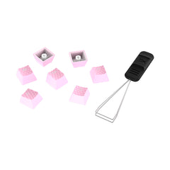 HyperX Rubber Keycaps - Gaming Accessory Kit - Pink (US Layout)